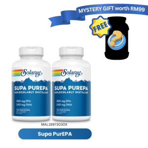 [TP] SOLARAY SUPA PUR EPA EXTRA 20% TWINPACK-MAL19973030X (Free Supplement Gift)